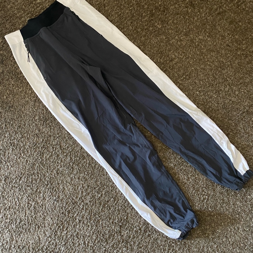lululemon athletica Charcoal and White Joggers